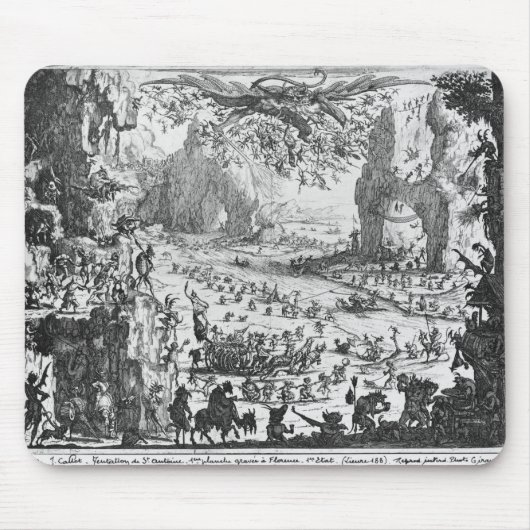Tapis De Souris La tentation de St Anthony (Devant)