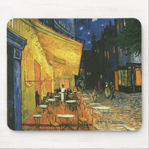 Tapis De Souris La terrasse du café sur la place du forum, Arles,