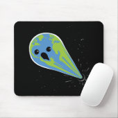 Tapis De Souris La terre contre le trou noir (Avec souris)