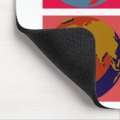 Tapis De Souris La terre d'art de bruit (Coin)