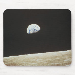 Tapis De Souris La terre de la lune