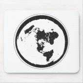 Tapis De Souris La terre plate Mousepad (Devant)