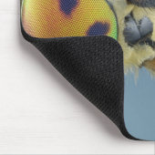 Tapis De Souris La tête des cerfs communs volent (Coin)