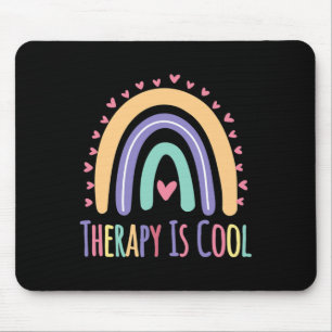 Tapis De Souris La thérapie est cool, soins personnels, sensibilis