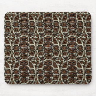 Tapis De Souris La tortue Brown Shell modèlent