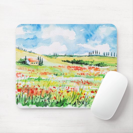 Tapis De Souris La Toscane (Avec souris)