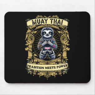 Tapis De Souris La tradition rencontre la puissance - Kickboxing e