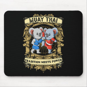 Tapis De Souris La tradition rencontre la puissance - Kickboxing e