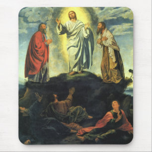Tapis De Souris La Transfiguration de Giovanni Girolamo Savoldo