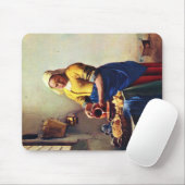 Tapis De Souris La trayeuse [1]. Par Johannes Vermeer (Avec souris)