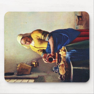 Tapis De Souris La trayeuse [1]. Par Johannes Vermeer