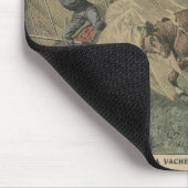 Tapis De Souris La vache et l'avion (Coin)