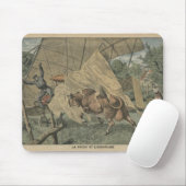Tapis De Souris La vache et l'avion (Avec souris)
