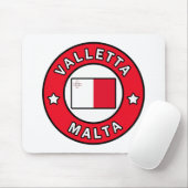 Tapis De Souris La Valette Malte (Avec souris)