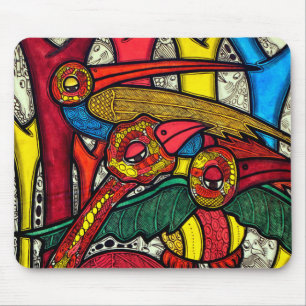 Tapis De Souris La vie 2013 d'oiseau
