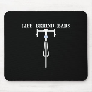 Tapis De Souris La vie à vélo derrière Rs Mtb VTT T Shirt