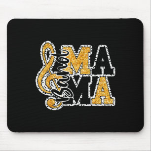 Tapis De Souris La vie de maman de groupe de musique Fête des mère