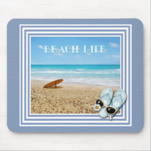 Tapis De Souris La vie de plage