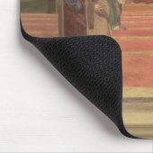 Tapis De Souris La vie de St Benoît (fresque) (détail) (Coin)
