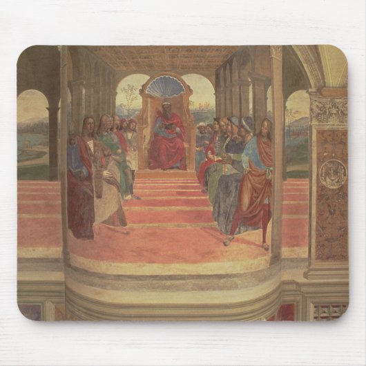Tapis De Souris La vie de St Benoît (fresque) (détail) (Devant)