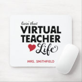 Tapis De Souris La vie d'un enseignant virtuel (Avec souris)