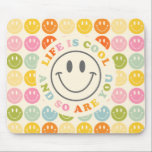Tapis De Souris La vie est Cool heureux visage souriant Emoji<br><div class="desc">La Vie Est Cool Joyeuse Face Souriante Emoji Pad Souris</div>