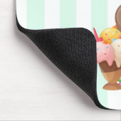 Tapis De Souris La vie est courte Manger plus de glace Crème (Coin)