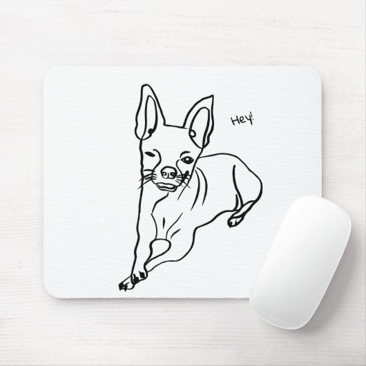 Tapis De Souris La vie est meilleure avec un Chihuahua (Avec souris)