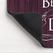 Tapis De Souris La vie est meilleure avec une souris de chien - Ma (Coin)