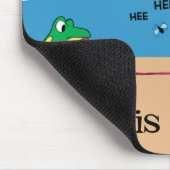 Tapis De Souris La vie est une comique (Coin)