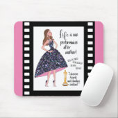 Tapis De Souris La VIE Est Une Performance Après L'Autre ! (Avec souris)