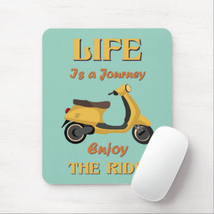 Tapis De Souris La vie est une souris de voyage