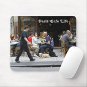 Tapis De Souris La vie Mousepad de café de Paris (Avec souris)