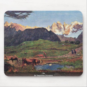 Tapis De Souris La vie par Segantini Giovanni