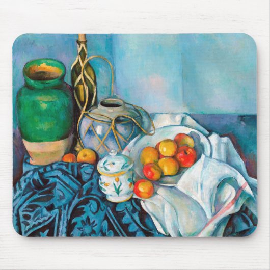 Tapis De Souris La vie toujours avec des pommes Paul Cézanne (Devant)