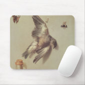 Tapis De Souris La vie toujours des oiseaux morts et d'une souris, (Avec souris)
