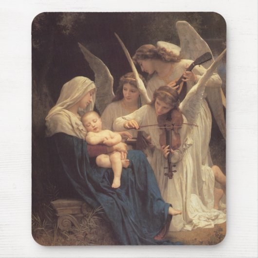 Tapis De Souris La Vierge aux anges (Devant)