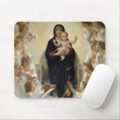 Tapis De Souris La Vierge avec Angels, 1900 (Avec souris)
