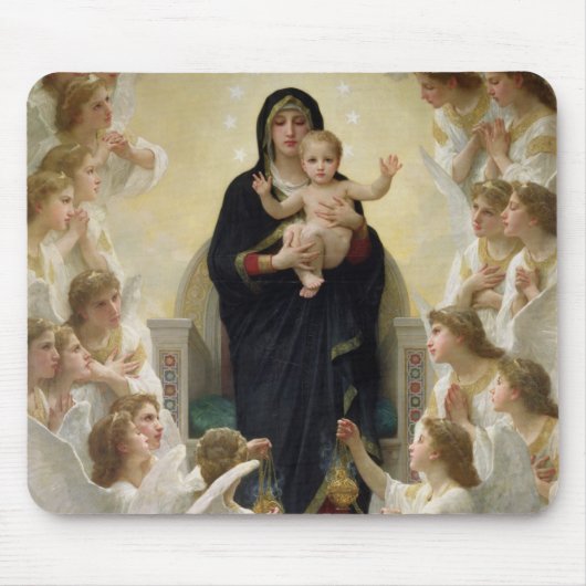 Tapis De Souris La Vierge avec Angels, 1900 (Devant)