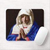 Tapis De Souris La Vierge dans la prière, Sassoferrato (Avec souris)