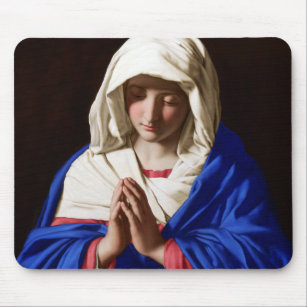 Tapis De Souris La Vierge dans la prière, Sassoferrato