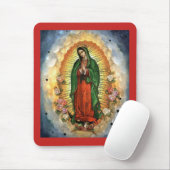 Tapis De Souris La Vierge de Guadalupe (Avec souris)