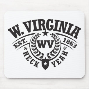 Tapis De Souris La Virginie Occidentale, estacade à claire-voie