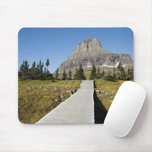 Tapis De Souris La voie à la vue du lac caché (Avec souris)