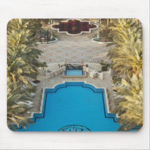 Tapis De Souris La vue dégagée La piscine de l'hôtel Herods Pal