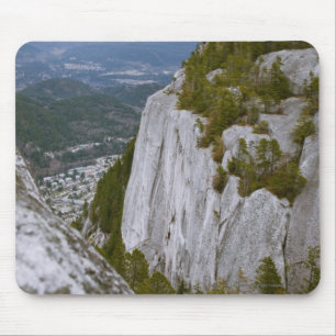 Tapis De Souris La vue "en chef" d'Arial dans Squamish