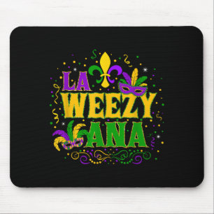 Tapis De Souris La weezy ana carnaval nouvelle orléans mardi gras