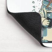Tapis De Souris Laboratoire de chat ciblé (Coin)
