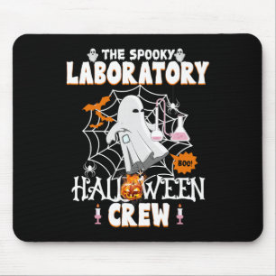 Tapis De Souris Laboratoire éffrayant Équipage Halloween Éffrayant