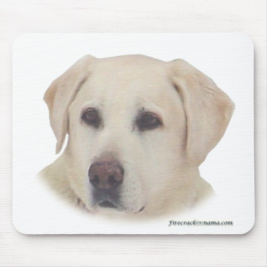 Tapis De Souris Laboratoire jaune Mousepad (Devant)